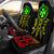 Wallis And Futuna Car Seat Covers - Wallis And Futuna Coat Of Arms Polynesian Tribal Reggae Universal Fit Reggae - Polynesian Pride