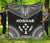 Kosrae Premium Quilt - Kosrae Flag Polynesian Chief Black Version Black - Polynesian Pride