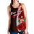 Fiji Polynesian Custom Personalised Women's Racerback Tank - Coat Of Arm With Hibiscus - Polynesian Pride