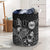 Tahiti Laundry Basket - Polynesian Turtle Hibiscus Black Laundry Basket One Size Black - Polynesian Pride