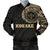 Kosrae Micronesia Tattoo Men's Bomber Jacket Black - Polynesian Pride