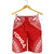 Tonga Men's Shorts - Polynesian Chief Flag Version - Polynesian Pride