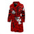 Wallis and Futuna Rugby Men's Bath Robe Sporty Vibes Men's Bath Robe Universal Fit Red - Polynesian Pride