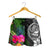 American Samoa Women Shorts - Turtle Plumeria Banana Leaf - Polynesian Pride