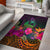 Guam Polynesian Area Rug - Summer Hibiscus Reggae - Polynesian Pride