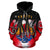 Tahiti Hoodie Tahiti Flag Octopus Style K9 - Polynesian Pride