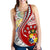 Tonga Women's Racerback Tank Kanaloa Tatau Gen TO - Polynesian Pride