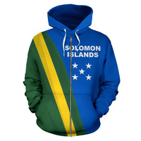 Solomon Islands Zip Hoodie, Special Version - Polynesian Pride