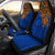 Marshall Islands Car Seat Covers - Marshall Islands Flag Blue Turtle Universal Fit Blue - Polynesian Pride