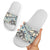 Polynesian Slide Sandals 40 White - Polynesian Pride