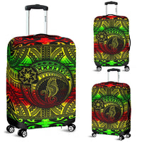 Seahorse Polynesian Luggage Cover - Polynesian Tattoo Reggae Reggae - Polynesian Pride