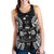 Fiji Polynesian Women Tank Top Map Black Black - Polynesian Pride