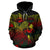 Palau Polynesian Hoodie Turtle Hibiscus Reggae - Polynesian Pride