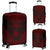 New Caledonia Polynesian Chief Luggage Cover - Red Version Red - Polynesian Pride