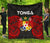 Tonga Polynesian Premium Quilt - Tongan Spirit Red - Polynesian Pride