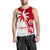 Tahiti Polynesian Coconut Tree Men's Tank Top K4 Red - Polynesian Pride