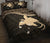 Papua New Guinea Polynesian Quilt Bed Set Golden Coconut - Polynesian Pride