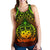 Polynesian Samoa Personalised Women's Racerback Tank - Reggae Vintage Polynesian Patterns - Polynesian Pride