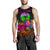 Tahiti Personalised Men's Tank Top - Summer Hibiscus - Polynesian Pride