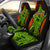 Polynesian Hawaii Car Seat Covers - Tribal Wave Universal Fit Green - Polynesian Pride