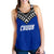 Chuuk Women's Racerback Tank - Micronesian Pattern - Polynesian Pride