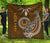 Pohnpei Custom Personalised Premium Quilt - Polynesian Boar Tusk - Polynesian Pride