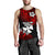 Wallis and Futuna Rugby Men's Tank Top Unique Vibes Red - Polynesian Pride