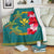 Hawaiian Turtle Tropical Polynesian - Premium Blanket - Azga Style - Polynesian Pride