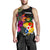 Tonga Men's Tank Top - Polynesian Hibiscus Pattern - Polynesian Pride