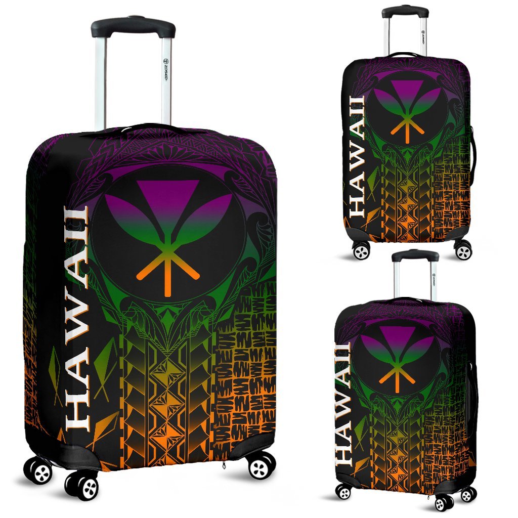 Hawaii Luggage - Kanaka Maoli Rocket Style - Polynesian Pride