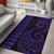 Hawaii Kakau Polynesian Rug Rug Purple - Polynesian Pride