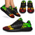 Norfolk Island Sport Sneakers - Polynesian Tattoo Reggae Black - Polynesian Pride