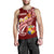 Tonga Men's Tank Top - Tonga Coat Of Arms With Polynesian Patterns - Polynesian Pride