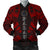 Palau Men Bomber Jackets - Polynesian Tattoo Red Red - Polynesian Pride