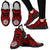 Fiji Polynesian Tattoo Mesh Knit Sneakers Red Red - Polynesian Pride