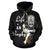 Life Is Rugby Hoodie Maori Mask Rugby Player Running With Ball - Polynesian Pride