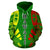 Hawaii All Over Zip up Hoodie Polynesian Tattoo Style - Polynesian Pride