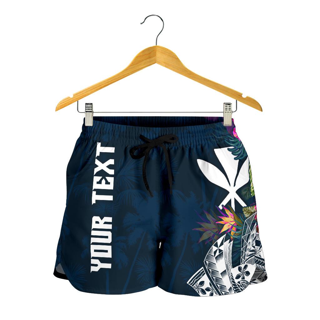 Polynesian Hawaii Custom Personalised Women's Shorts - Summer Vibes - Polynesian Pride