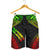 Gambier Islands Men's Shorts - Polynesian Chief Reggae Version - Polynesian Pride