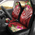 The Philippines Car Seat Covers - Summer Plumeria (Red) Universal Fit Red - Polynesian Pride