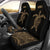 Hawaii Car Seat Covers - Hawaii Turtle Mermaid Polynesian Tattoo - Th5 Universal Fit Gold - Polynesian Pride