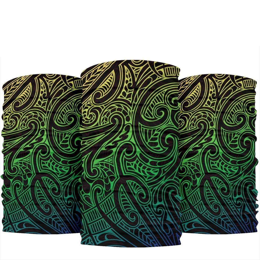 New Zealand Maori Bandana - Light Green One Size Green - Polynesian Pride