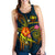 Polynesian Hawaii Personalised Women's Racerback Tank - Legend of Kanaka Maoli (Blue) - Polynesian Pride