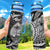 Guam Custom Personalised Hydro Tracking Bottle - Wings Style Hydro Tracking Bottle - Guam 32oz Large Black - Polynesian Pride