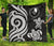 Yap Micronesian Premium Quilt - White Tentacle Turtle - Polynesian Pride