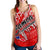 Samoa Polynesian Women's Racerback Tank - Independence Day Red Version - Polynesian Pride