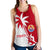 Tahiti Polynesian Coconut Tree Women's Racerback Tank K4 - Polynesian Pride