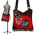 Chuuk Boho Handbag - Polynesian Hook And Hibiscus (Red) - Polynesian Pride