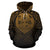 Fiji All Over Hoodie Lift up Gold - Polynesian Pride