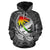 Guam All Over Hoodie Polynesian Turtle Style - Polynesian Pride